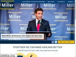 Sites similar to mattmillerforashland.com