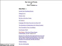 Sites similar to mattneuman.com
