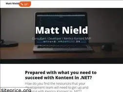 Sites similar to mattnield.co.uk