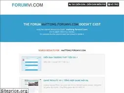 Sites similar to mattong.forumvi.com