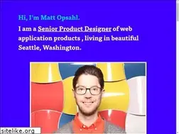 Sites similar to mattopsahl.com