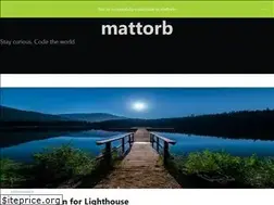Sites similar to mattorb.com