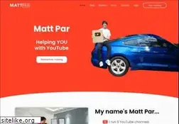 Sites similar to mattpar.com