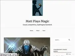 Sites similar to mattplaysmagic.wordpress.com