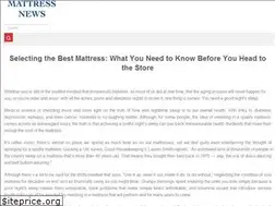 Sites similar to mattress.news