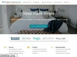 Sites similar to mattressinaboxreviews.com.au