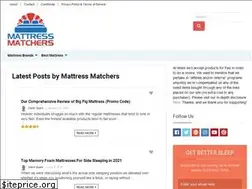 Sites similar to mattressmatchers.com