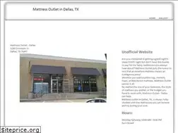Sites similar to mattressoutletdallastx.com