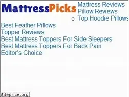 Sites similar to mattresspicks.com