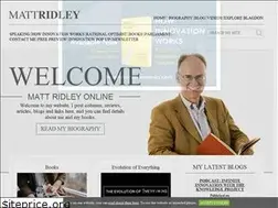 Sites similar to mattridley.co.uk