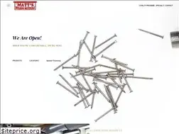Sites similar to mattsbuildingmaterials.com