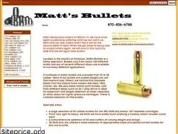 Sites similar to mattsbullets.com