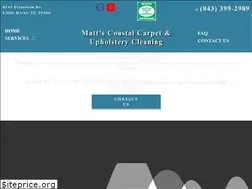 Sites similar to mattscoastalcarpetnmb.com