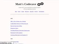 Sites similar to mattscodecave.com