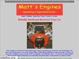 Sites similar to mattsengines.com