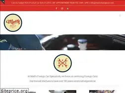 Sites similar to mattsforeigncar.com