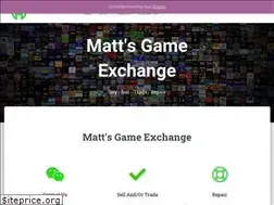 Sites similar to mattsgameexchange.com