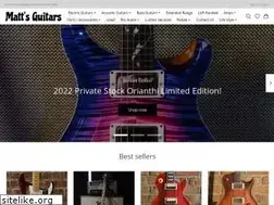 Sites similar to mattsguitars.com