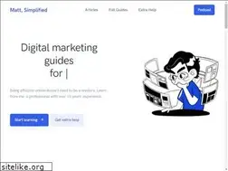 Sites similar to mattsimplified.com