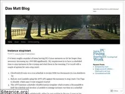 Sites similar to mattsinfield.wordpress.com