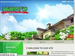 Sites similar to mattslandscapingandstone.com