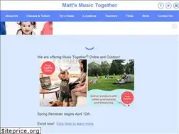 Sites similar to mattsmusictogether.com