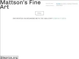 Sites similar to mattsonsfineart.com