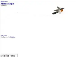 Sites similar to mattsscripts.co.uk