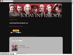 Sites similar to mattstodayinhistory.com