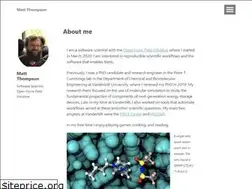 Sites similar to mattthompson.info