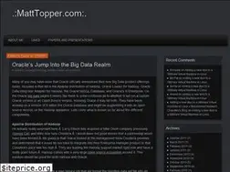 Sites similar to matttopper.com