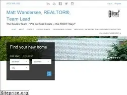Sites similar to mattwandersee.realtor