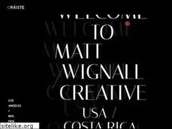Sites similar to mattwignall.com