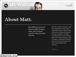 Sites similar to mattwilliamscreative.com