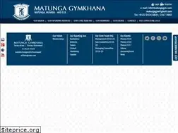 Sites similar to matungagymkhana.in