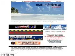 Sites similar to maturaferien.at