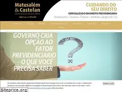 Sites similar to matusalemcastelan.com.br