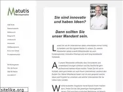 Sites similar to matutis.de