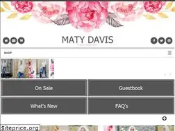 Sites similar to matydavis.com
