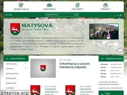Sites similar to matysova.sk