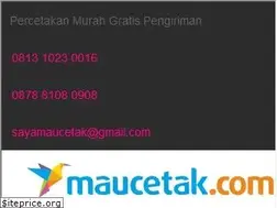 Sites similar to maucetak.com