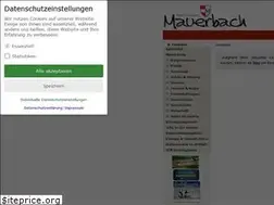 Sites similar to mauerbach.gv.at