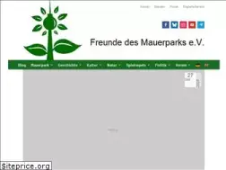 Sites similar to mauerpark.info