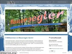 Sites similar to mauersegler-berlin.de