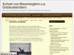 Sites similar to mauerseglerschutz.wordpress.com