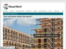 Sites similar to mauerwerk.online