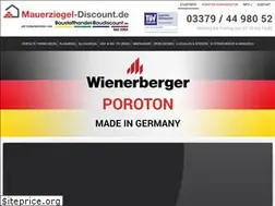 Sites similar to mauerziegel-discount.de
