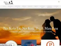 Sites similar to mauialohaweddings.com