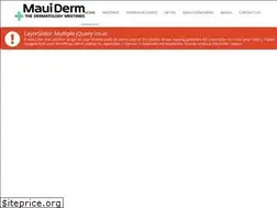 Sites similar to mauiderm.com
