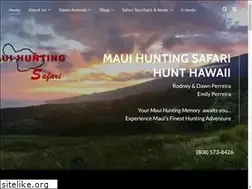 Sites similar to mauihuntingsafari.com